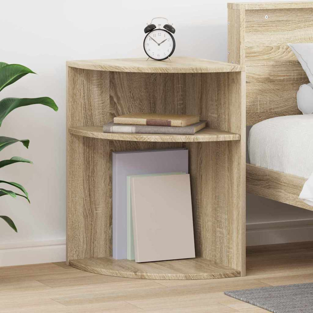Produktbild för Sidobord Sonoma-ek 39,7 x 39,7 x 60 cm Konstruerat trä
