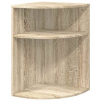 Produktbild för Sidobord Sonoma-ek 39,7 x 39,7 x 60 cm Konstruerat trä