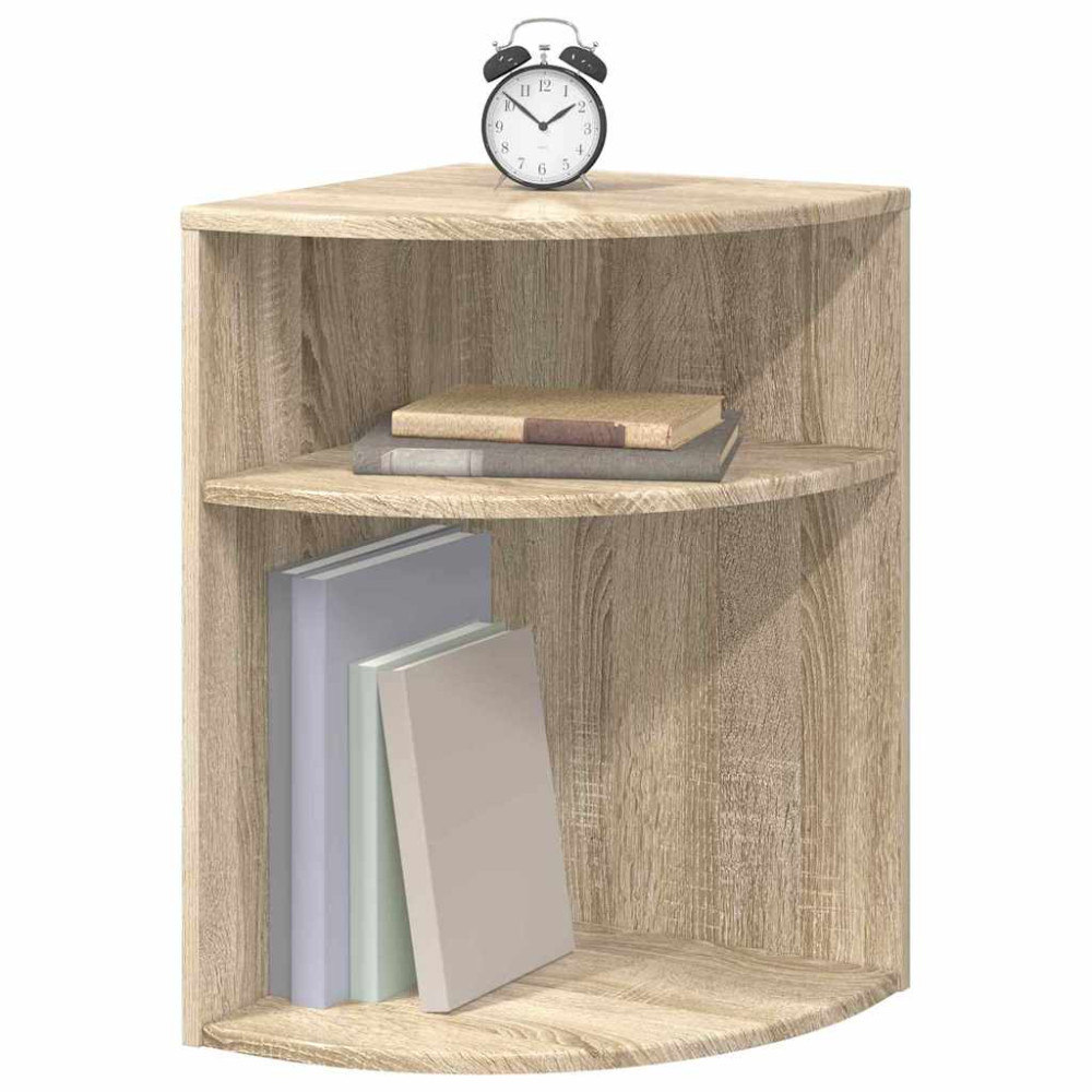 Produktbild för Sidobord Sonoma-ek 39,7 x 39,7 x 60 cm Konstruerat trä