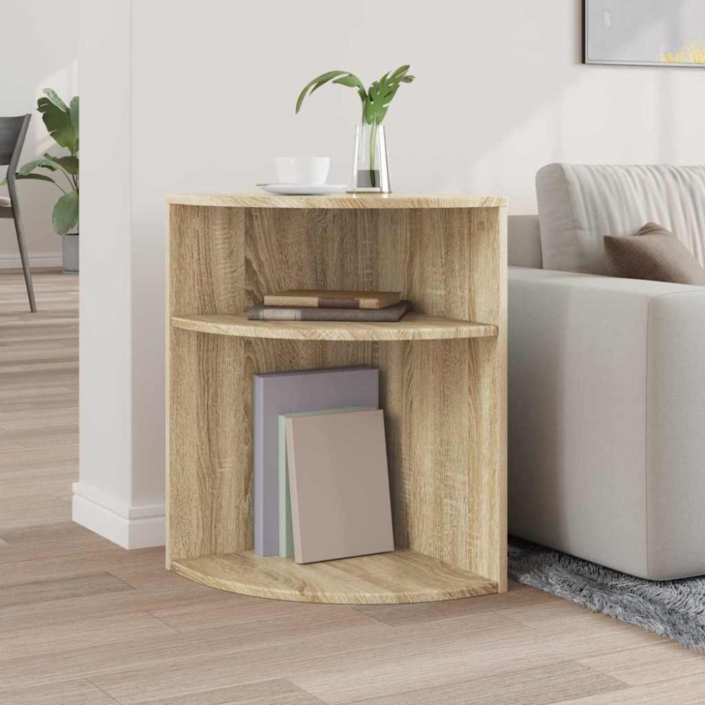 Produktbild för Sidobord Sonoma-ek 39,7 x 39,7 x 60 cm Konstruerat trä