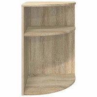 Produktbild för Sidobord Sonoma-ek 39,7 x 39,7 x 60 cm Konstruerat trä