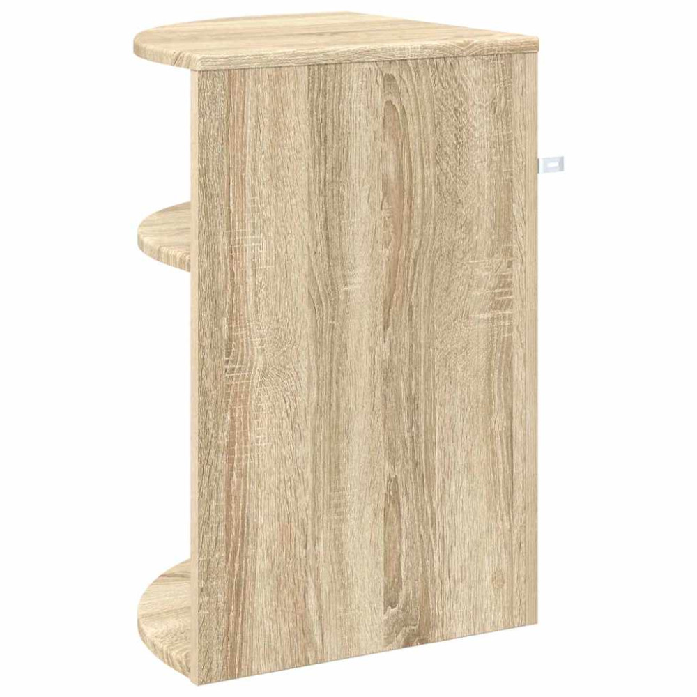 Produktbild för Sidobord Sonoma-ek 39,7 x 39,7 x 60 cm Konstruerat trä