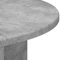 Produktbild för Sidobord Betonggrå 39,7 x 39,7 x 60 cm Konstruerat trä