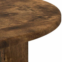 Produktbild för Sidobord Rökt ek 39,7 x 39,7 x 60 cm Konstruerat trä