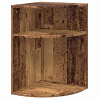 Produktbild för Sidobord Gammalt trä 39,7 x 39,7 x 60 cm Konstruerat trä
