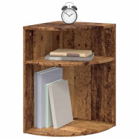 Produktbild för Sidobord Gammalt trä 39,7 x 39,7 x 60 cm Konstruerat trä