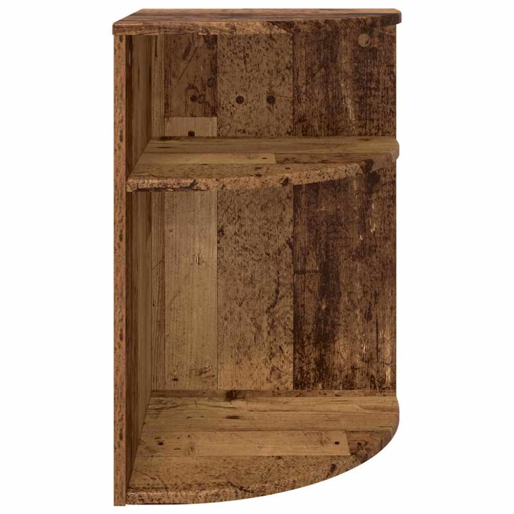 Produktbild för Sidobord Gammalt trä 39,7 x 39,7 x 60 cm Konstruerat trä