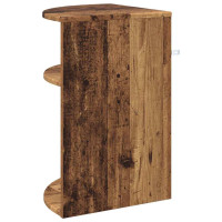 Produktbild för Sidobord Gammalt trä 39,7 x 39,7 x 60 cm Konstruerat trä