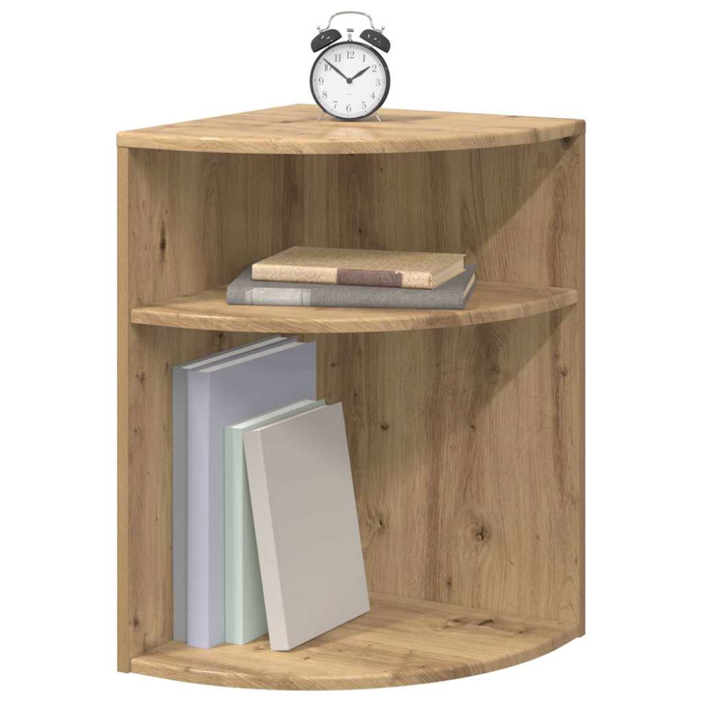 Produktbild för Sidobord Artisan Ek 39,7 x 39,7 x 60 cm Konstruerat trä