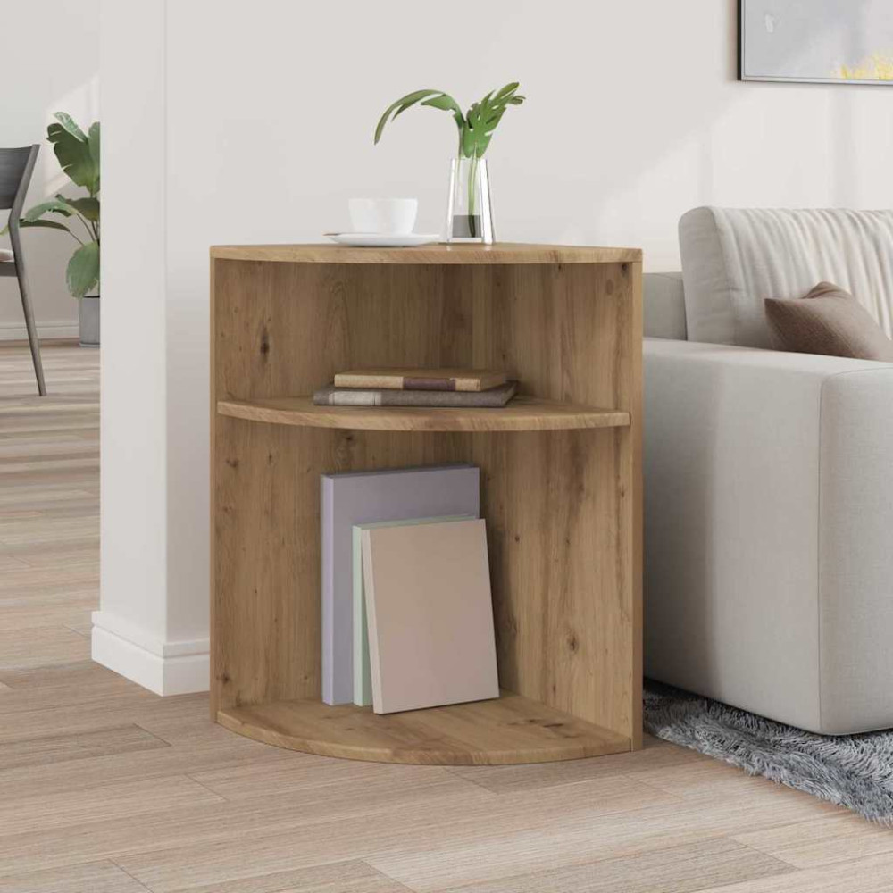 Produktbild för Sidobord Artisan Ek 39,7 x 39,7 x 60 cm Konstruerat trä