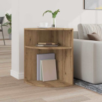 Produktbild för Sidobord Artisan Ek 39,7 x 39,7 x 60 cm Konstruerat trä