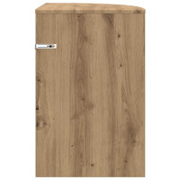 Produktbild för Sidobord Artisan Ek 39,7 x 39,7 x 60 cm Konstruerat trä