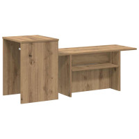 Produktbild för Konsolbord Artisan Ek 91,5 x 35 x 38,5 cm Konstruerat trä