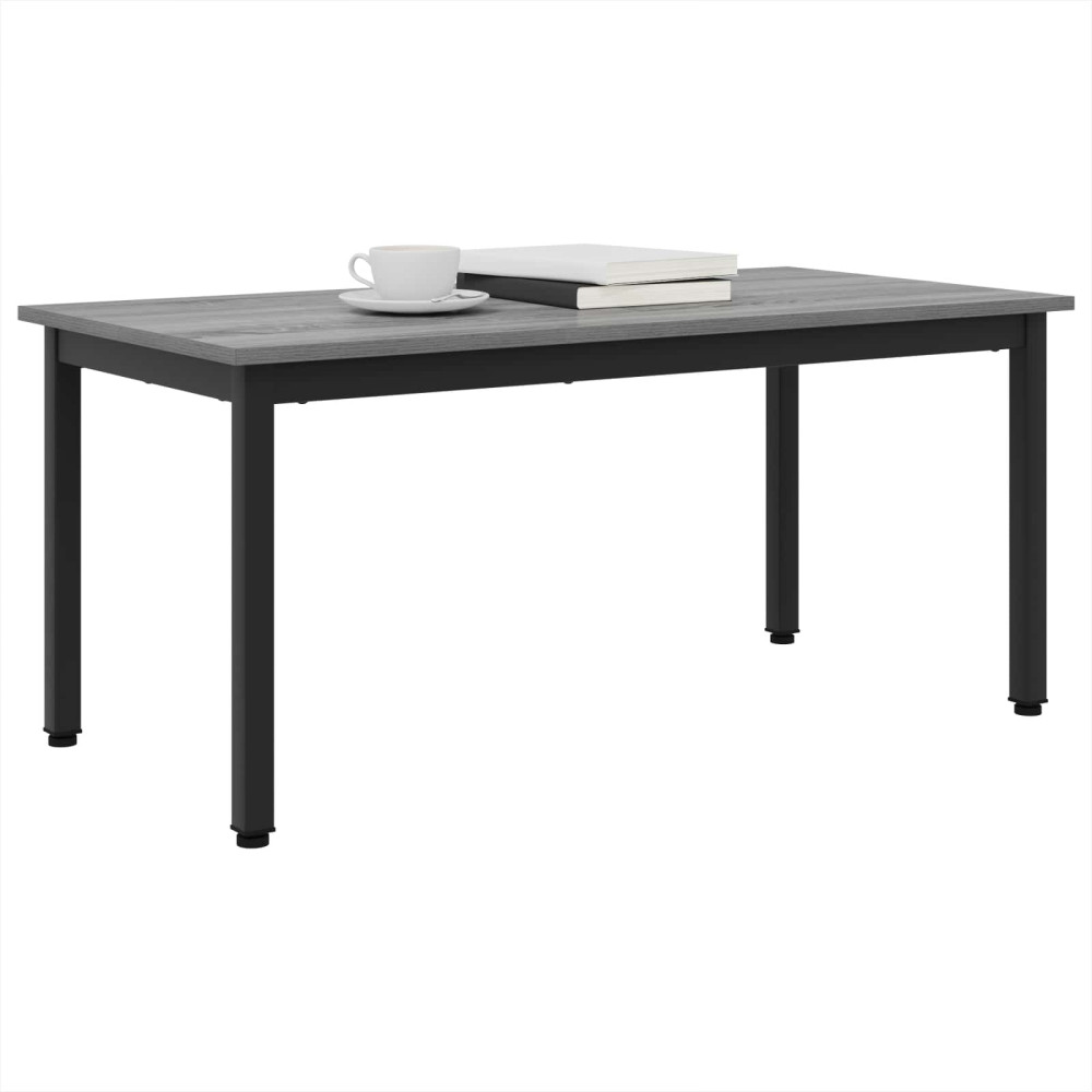 Produktbild för Kaffeebord Grå Sonoma 100 x 50 x 45 cm Konstruerat trä