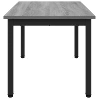 Produktbild för Kaffeebord Grå Sonoma 100 x 50 x 45 cm Konstruerat trä