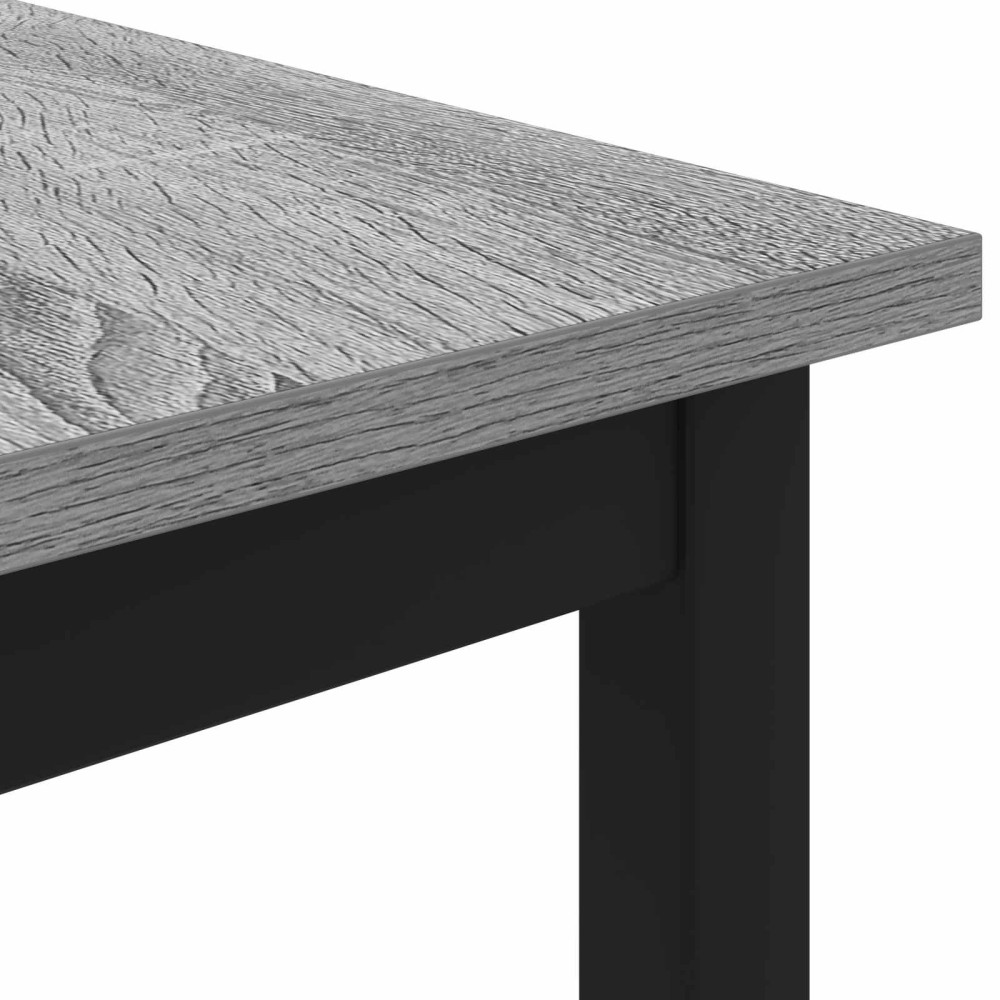 Produktbild för Kaffeebord Grå Sonoma 100 x 50 x 45 cm Konstruerat trä