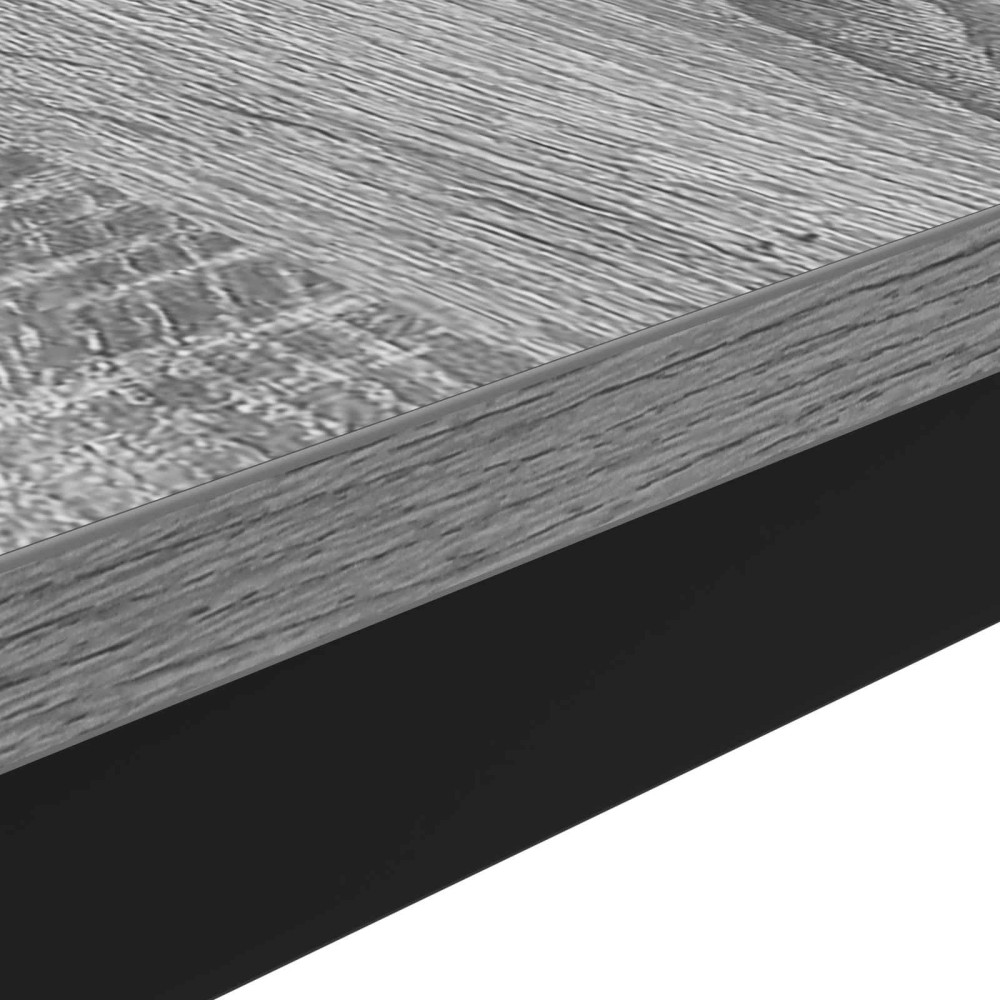 Produktbild för Kaffeebord Grå Sonoma 100 x 50 x 45 cm Konstruerat trä
