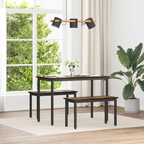 vidaXL bänk Rökek 80 x 35 x 45 cm Konstruerat trä