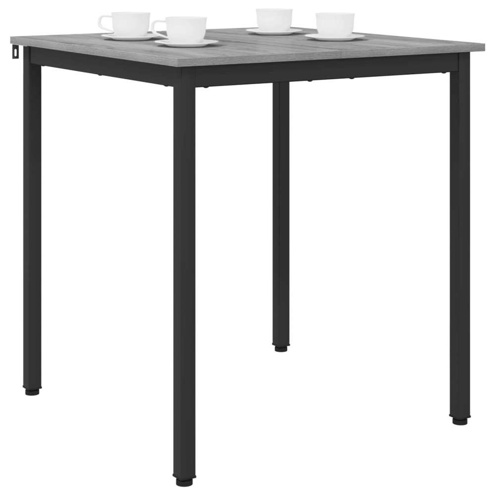 Produktbild för Matbord 70 x 70 x 75 cm METALL