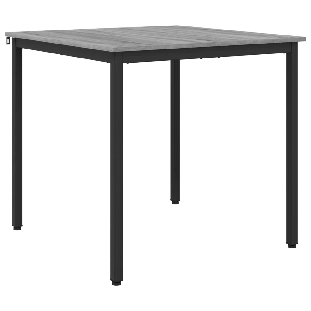 Produktbild för Matbord 80 x 80 x 75 cm METALL