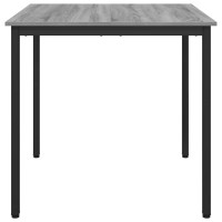 Produktbild för Matbord 80 x 80 x 75 cm METALL