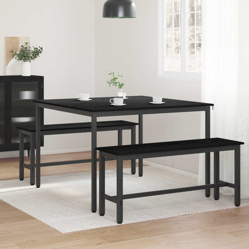 Produktbild för Matbord 110 x 110 x 75 cm METALL