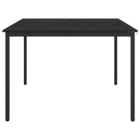Produktbild för Matbord 110 x 110 x 75 cm METALL