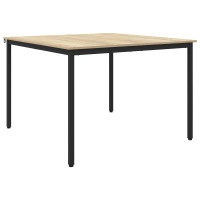 Produktbild för Matbord 110 x 110 x 75 cm METALL