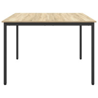 Produktbild för Matbord 110 x 110 x 75 cm METALL