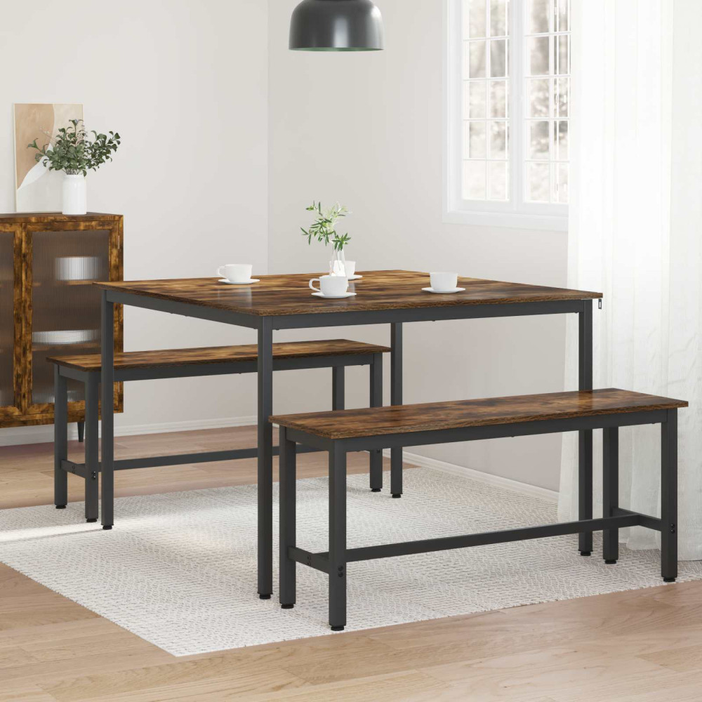 Produktbild för Matbord 110 x 110 x 75 cm METALL