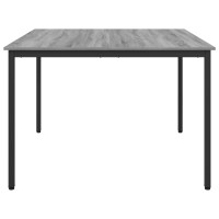 Produktbild för Matbord 110 x 110 x 75 cm METALL