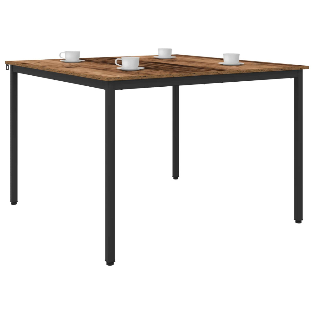 Produktbild för Matbord 110 x 110 x 75 cm METALL