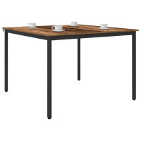 Produktbild för Matbord 110 x 110 x 75 cm METALL