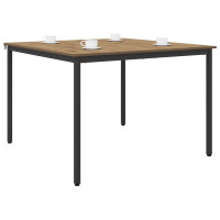 Produktbild för Matbord 110 x 110 x 75 cm METALL