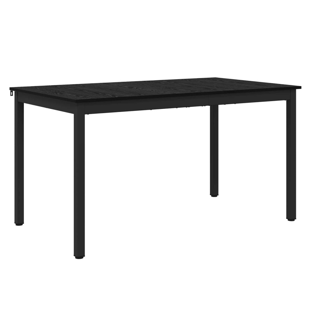 Produktbild för Matbord 140 x 80 x 75 cm METALL