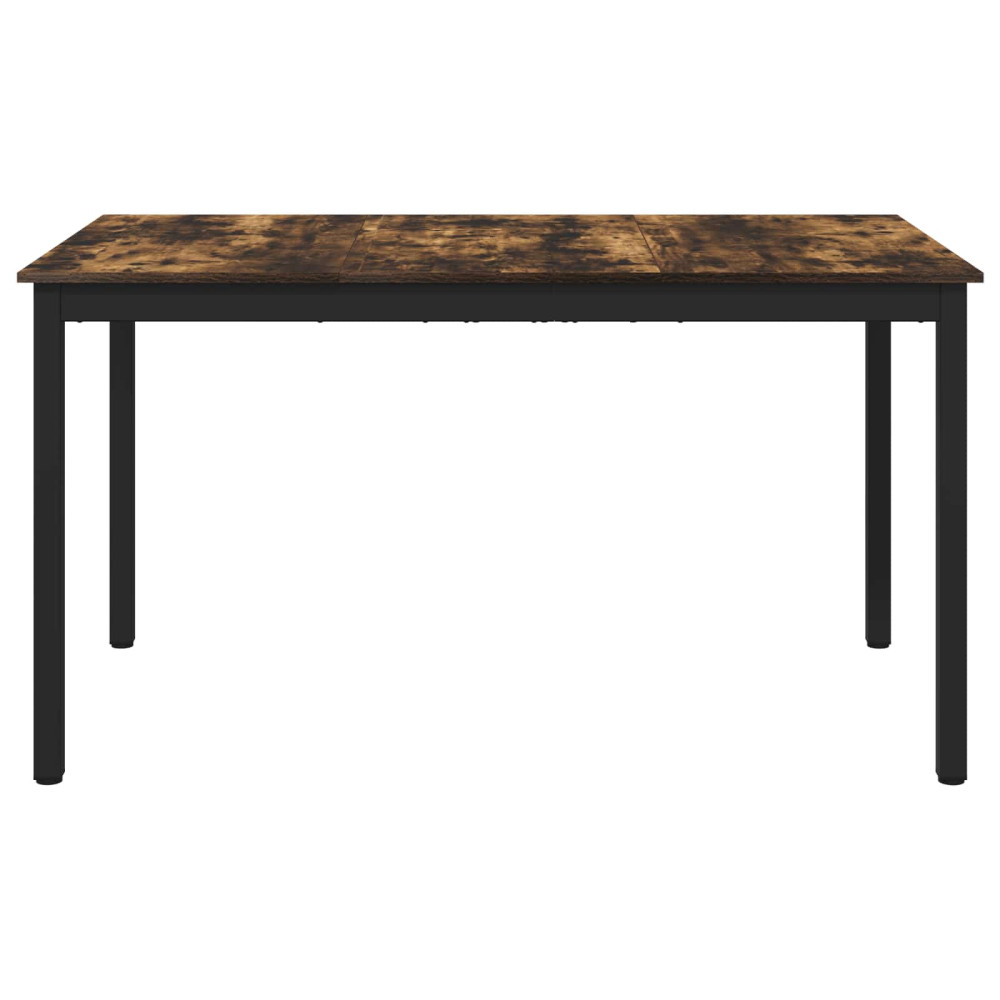 Produktbild för Matbord 140 x 80 x 75 cm METALL