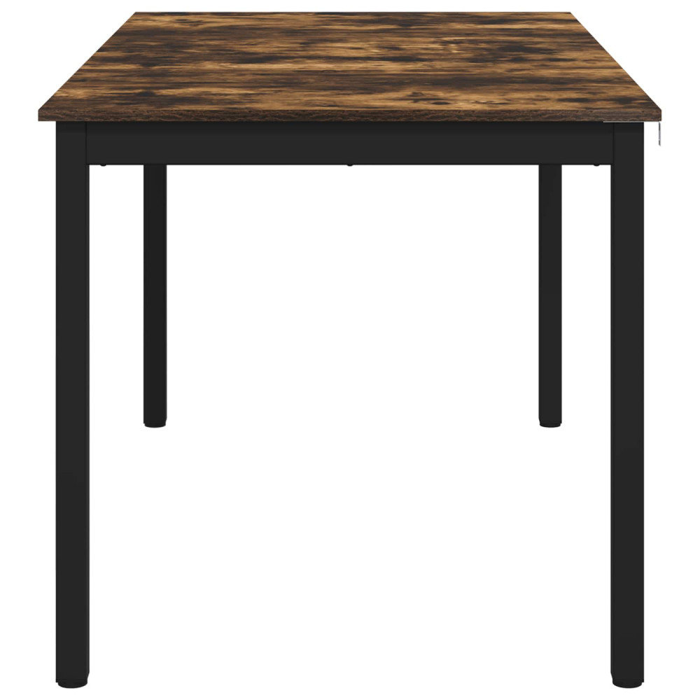 Produktbild för Matbord 140 x 80 x 75 cm METALL