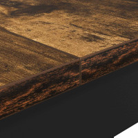 Produktbild för Matbord 140 x 80 x 75 cm METALL