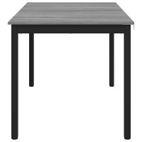 Produktbild för Matbord 140 x 80 x 75 cm METALL