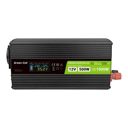 Green Cell Green Cell - DC-AC-omriktare - 500 watt