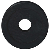 Produktbild för passar för Platt Tvätt 2 pcs Svart ∅15 x 3 mm PVC kopolymer