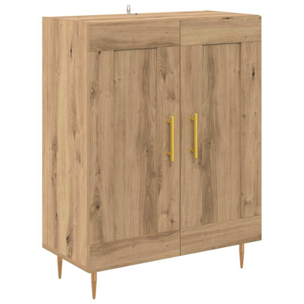 Produktbild för Skåp 2 pcs Artisan Ek Konstruerat trä