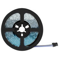 Produktbild för LED Band 2 pcs Svart och Transparent 1700 mm Koppar och plast