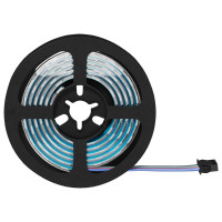 Produktbild för LED Band 2 pcs Svart och Transparent 950 mm Koppar och plast