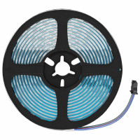 Produktbild för LED Band 2 pcs Svart och Transparent 3000 mm Koppar och plast