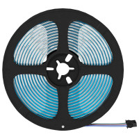 Produktbild för LED Band 2 pcs Svart och Transparent 4700 mm Koppar och plast