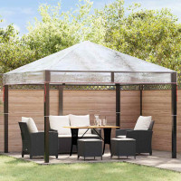 Produktbild för Gazebo överdrag ersättning 300 x 300 x 26 cm Transparent PVC