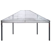 Produktbild för Gazebo överdrag ersättning Transparent 400 x 300 x 32 cm PVC