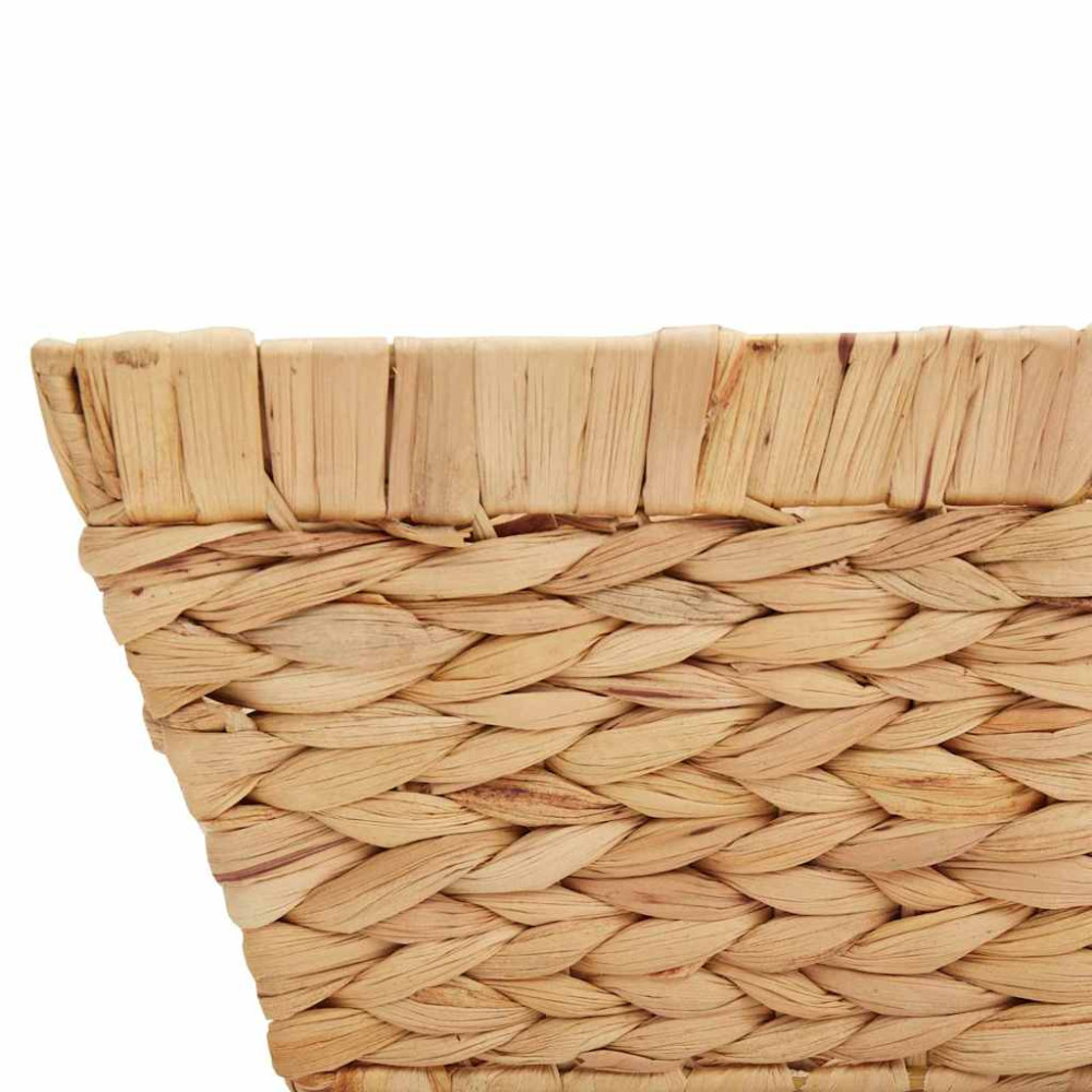 Produktbild för Förvaringskorgar 2 pcs Naturfärg 38 x 28 x 15 cm Vattenhyacint