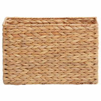 Produktbild för Tidningkorgar 2 pcs Naturfärg 39 x 14 x 25 cm Vattenhyacint